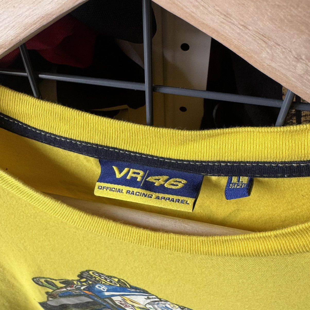 Other Valentino Rossi VR46 Yellow Moto T-shirt Size US L / EU 52-54 / 3 - 4 Thumbnail