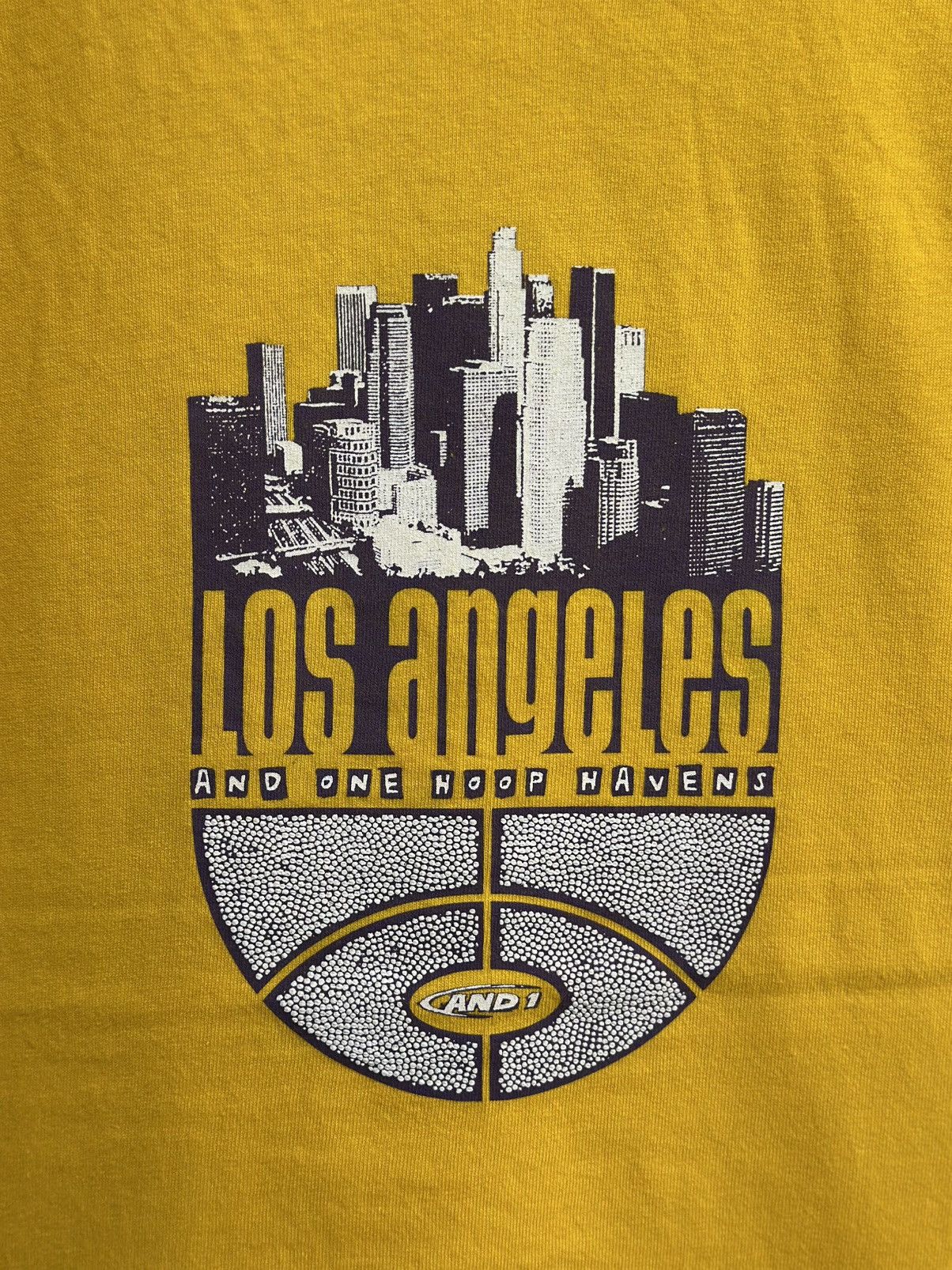 Los Angeles Apparel × NBA × Vintage Thrashed Vintage And 1 Los Angeles Faded Tee Size US S / EU 44-46 / 1 - 2 Thumbnail