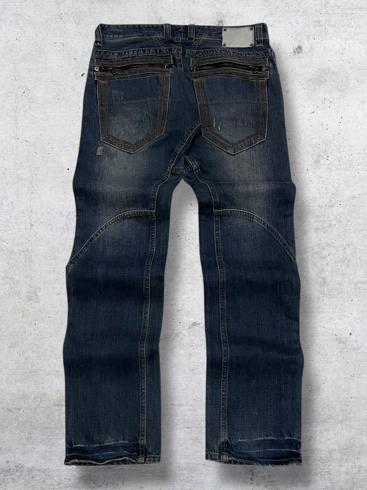 PPFM URBAN CRAFT 1990S DISTRESSED LAYERED JAPAN DESIGNER STYLE Size US 32 / EU 48 - 10 Thumbnail