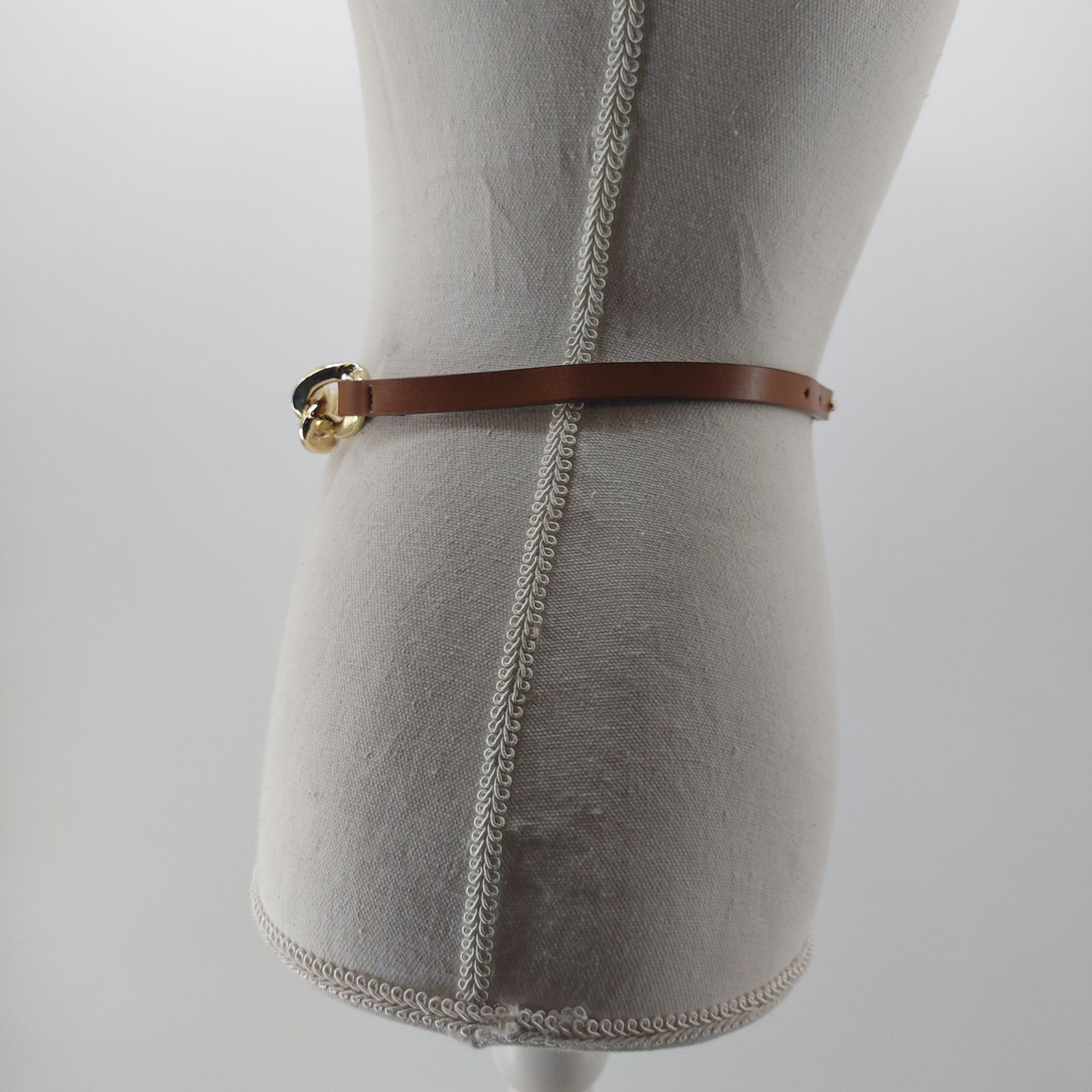 Express Express Brown Glam Party Fashion Women's Belt Synthetic XS/S Size ONE SIZE - 3 Thumbnail