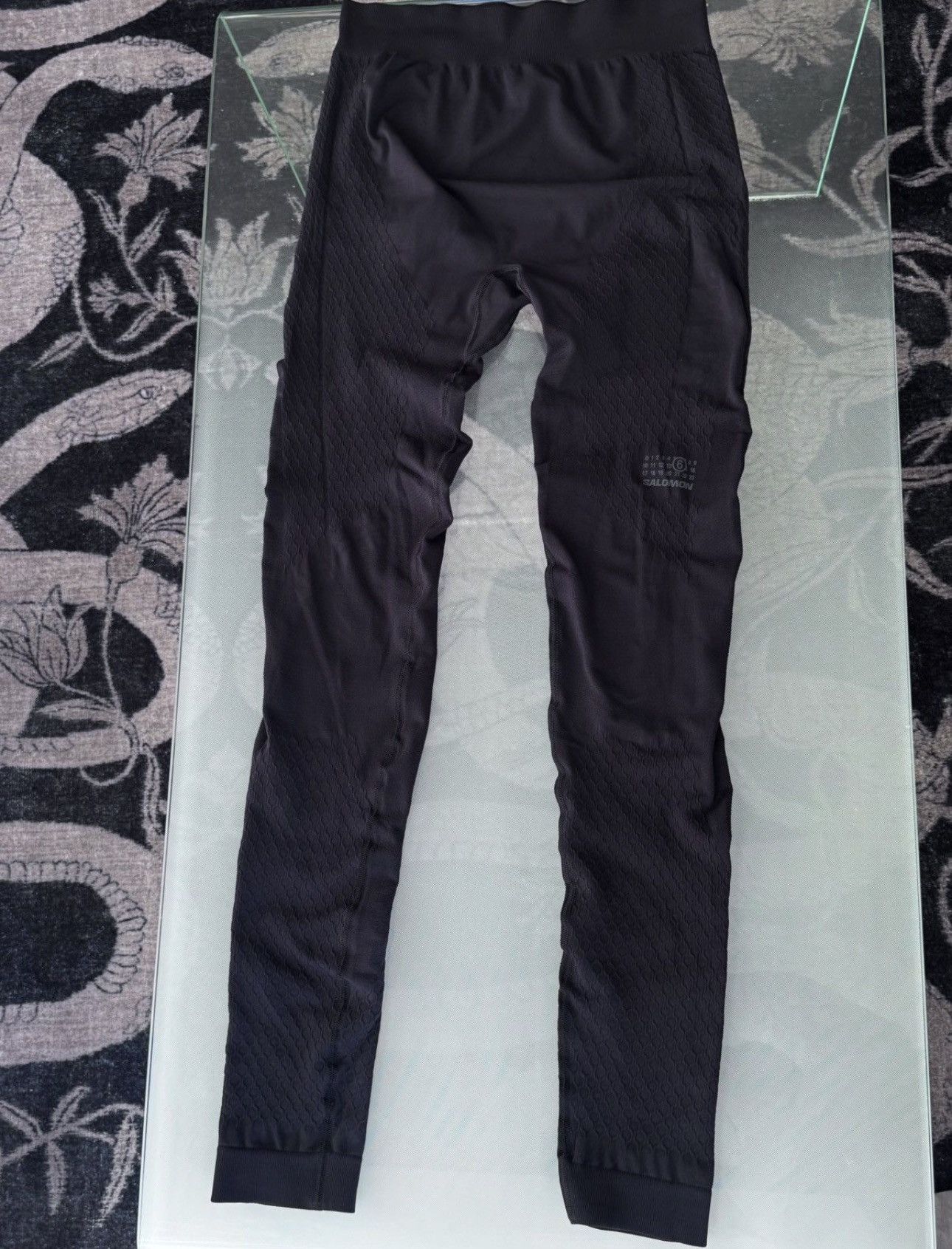 Maison Margiela MM6 Maison Margiela x Salomon Technical Logo Leggings Size US 32 / EU 48 - 2 Thumbnail