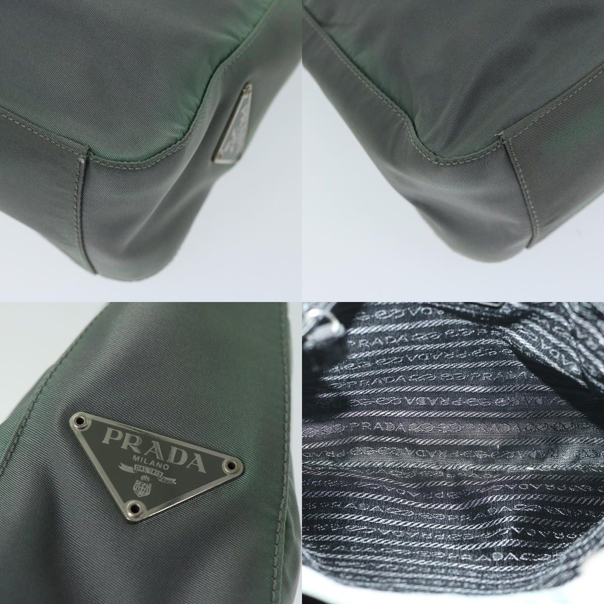 Prada PRADA Shoulder Bag Nylon Khaki Size ONE SIZE - 11 Thumbnail