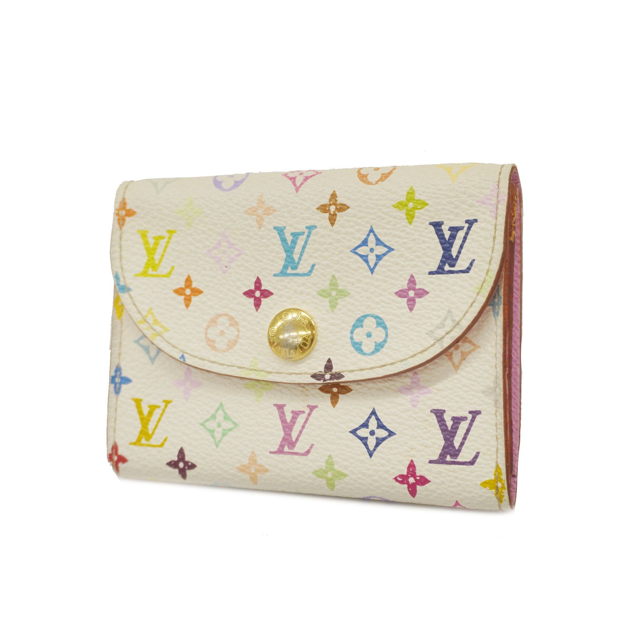 Louis Vuitton M82044 Romy Card Holder, Yellow, One Size