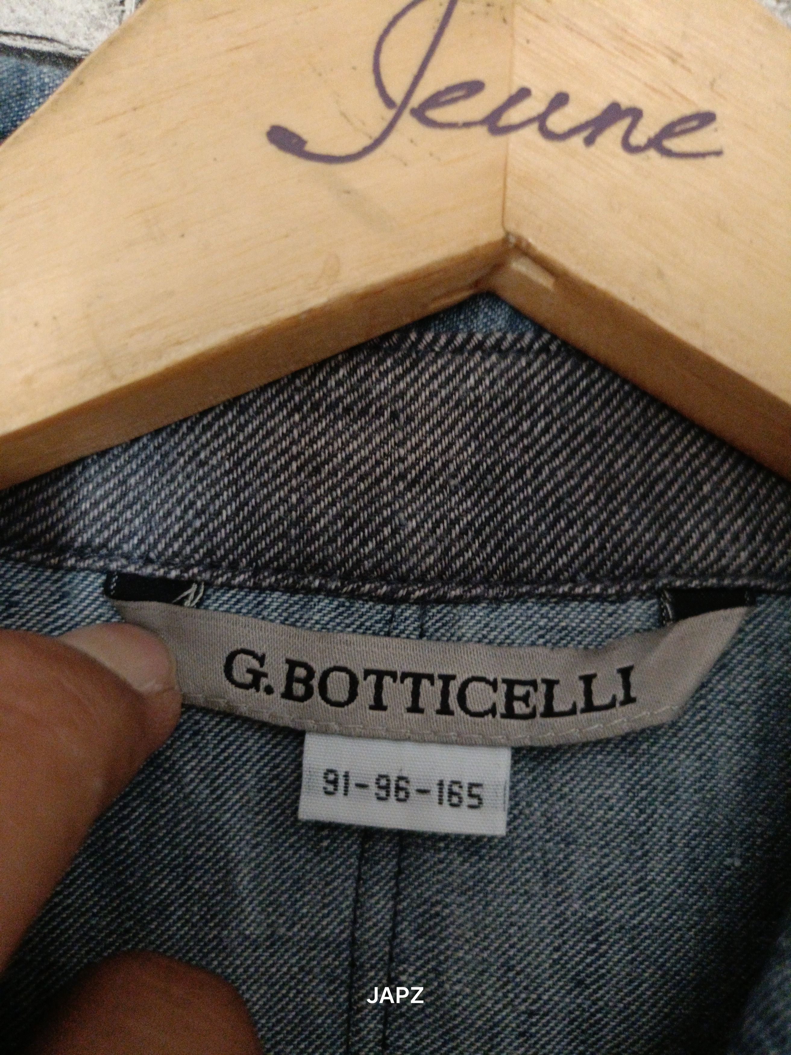 Other Giovanni Botticelli soft jeans jacket Size XL / US 12-14 / IT 48-50 - 8 Thumbnail