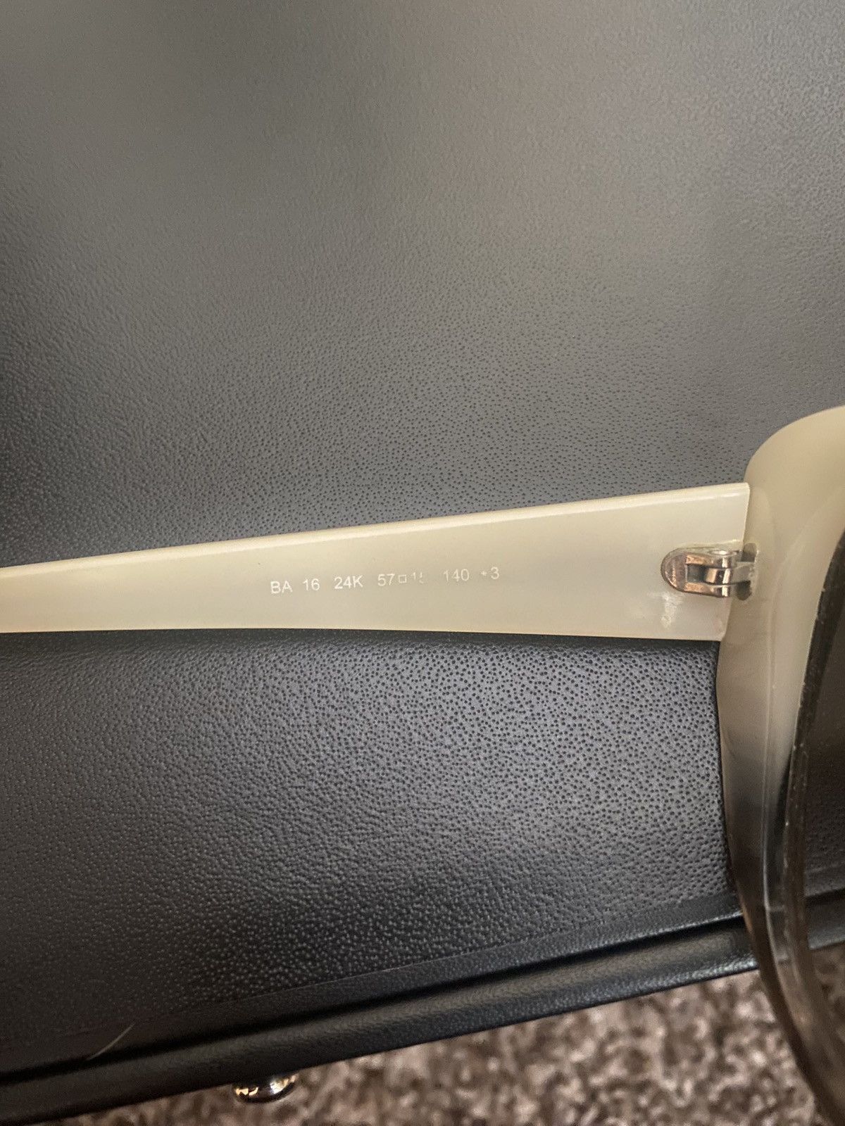Balenciaga Mens/Womens Marble black/grey/white balenciaga glasses Size ONE SIZE - 4 Thumbnail