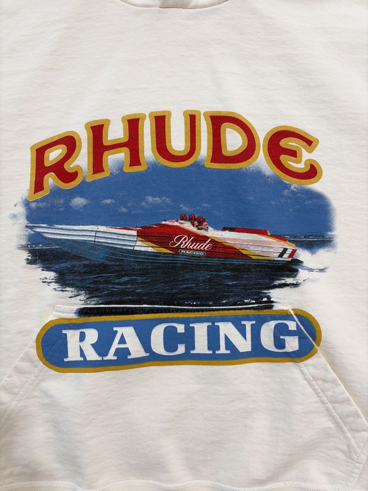 Rhude Rhude Racing Speed Boat Logo Hoodie Size US M / EU 48-50 / 2 - 4 Thumbnail