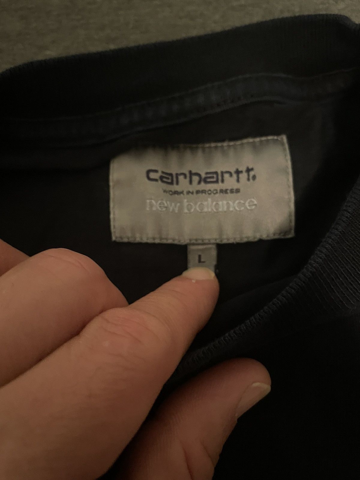 New Balance Nb x carhartt wip tee Size US L / EU 52-54 / 3 - 2 Thumbnail