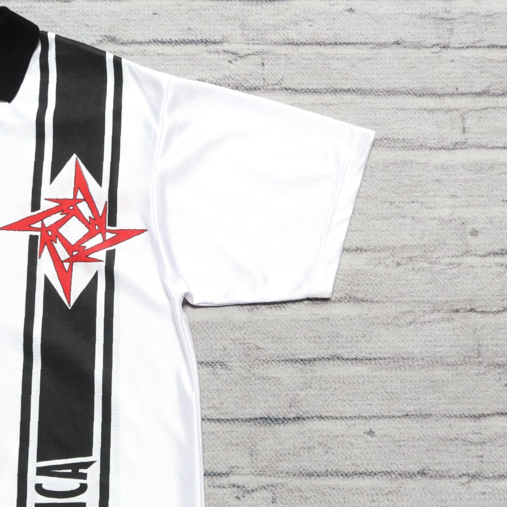 Vintage Vintage Metallica Jersey Shirt L White Deadstock 1999 Tour Mens Size US L / EU 52-54 / 3 - 4 Thumbnail