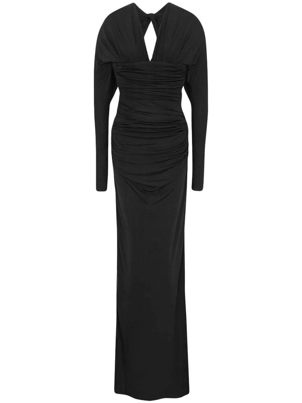 Saint Laurent Paris o1bcso1str1124 Dress in Black Size M / US 6-8 / IT 42-44 - 1 Thumbnail
