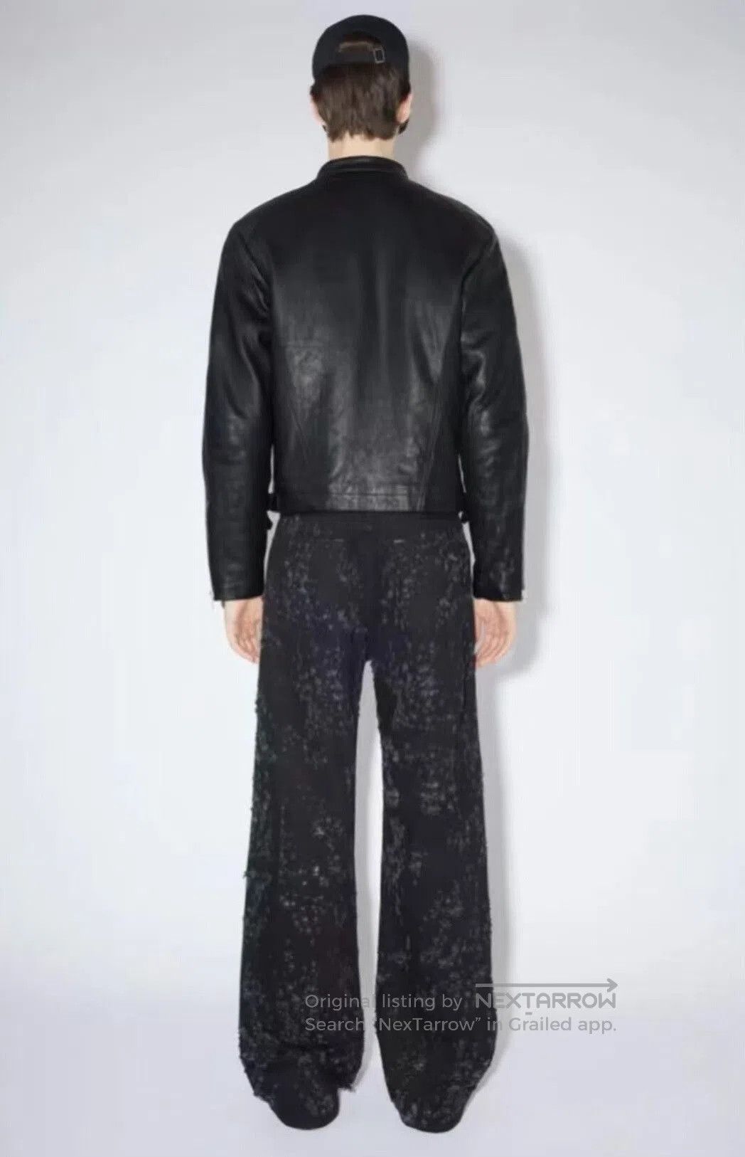 Acne Studios Acne Studios Distressed Black Denim Flared Pants. Size US 30 / EU 46 - 8 Thumbnail