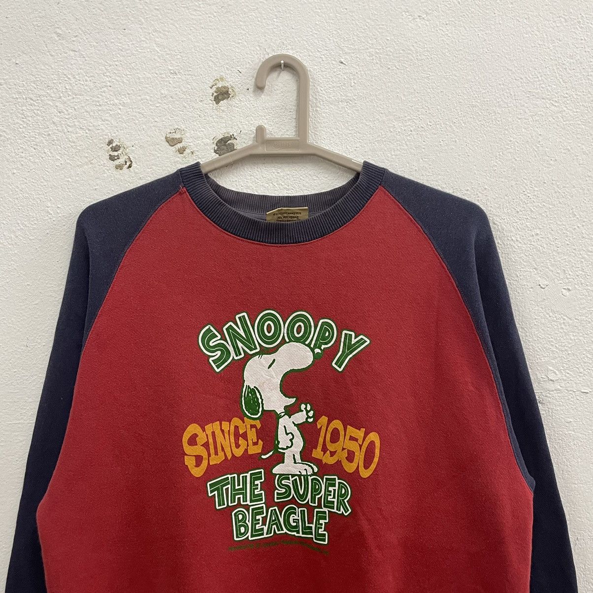 Peanuts × Vintage 🔥Vintage Peanuts Snoopy Big Logo Sweatshirts Size US M / EU 48-50 / 2 - 3 Thumbnail