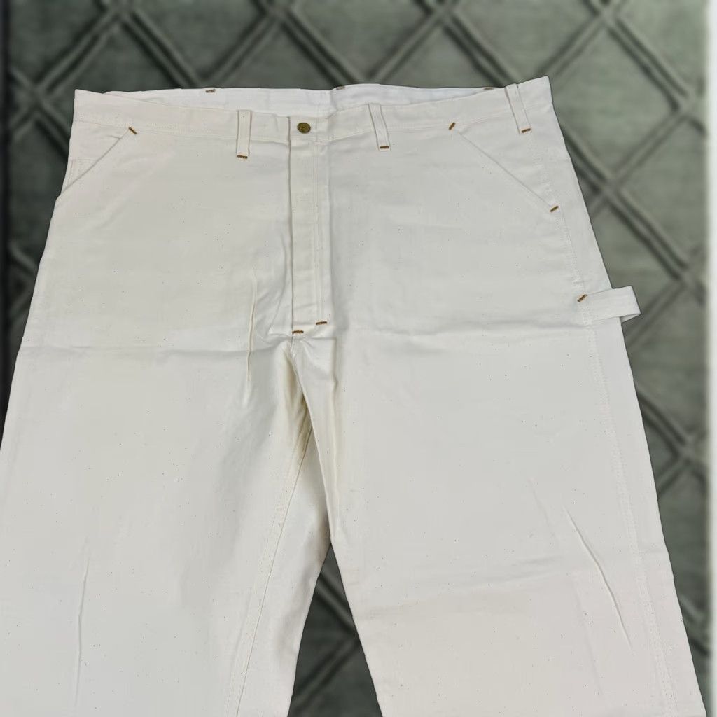 Vintage VINTAGE Carters Cargo Pants Mens 44x30 Beige Watch The Wear Deadstock Carpenter Work Pants Men's 44x30 Beige Carters Cargo Pants Mens Size US 44 / EU 60 - 1 Thumbnail