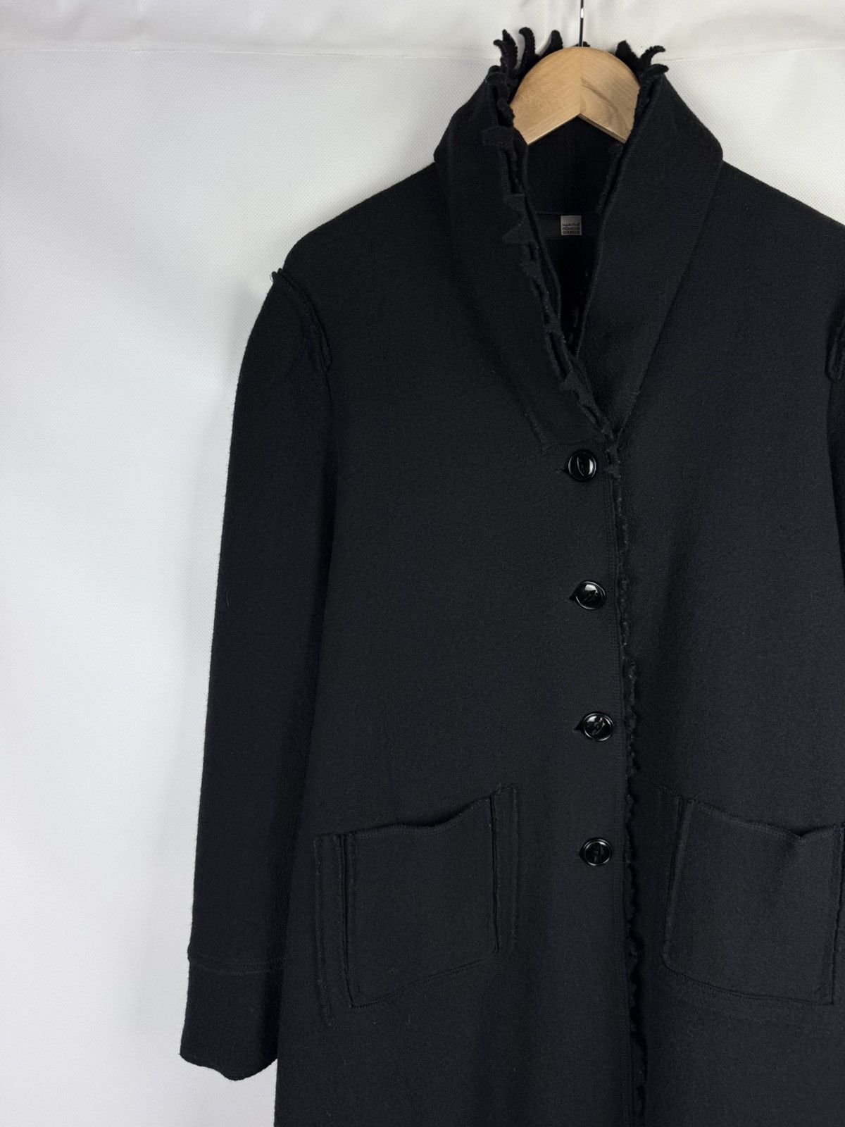 Marithe + Francois Girbaud Girbaud Cravatatakiller Avant-garde Wool Coat Jacket Size M / US 6-8 / IT 42-44 - 4 Thumbnail