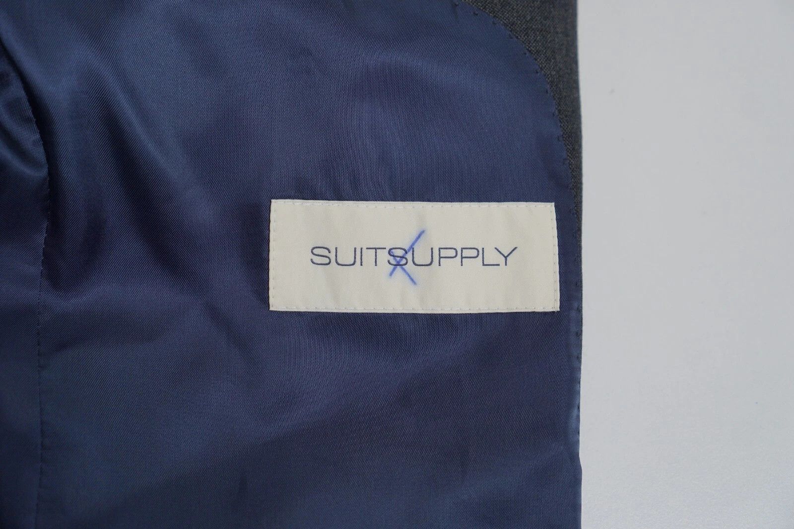 Suitsupply Men Suitsupply Blazer Lazio Grey Wool Vitale Barberis US40L Size 40L - 5 Thumbnail