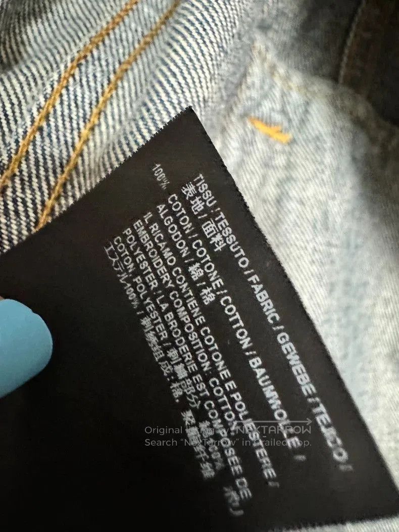 Yves Saint Laurent YSL Blue Denim Jacket S Size. Size US S / EU 44-46 / 1 - 5 Thumbnail
