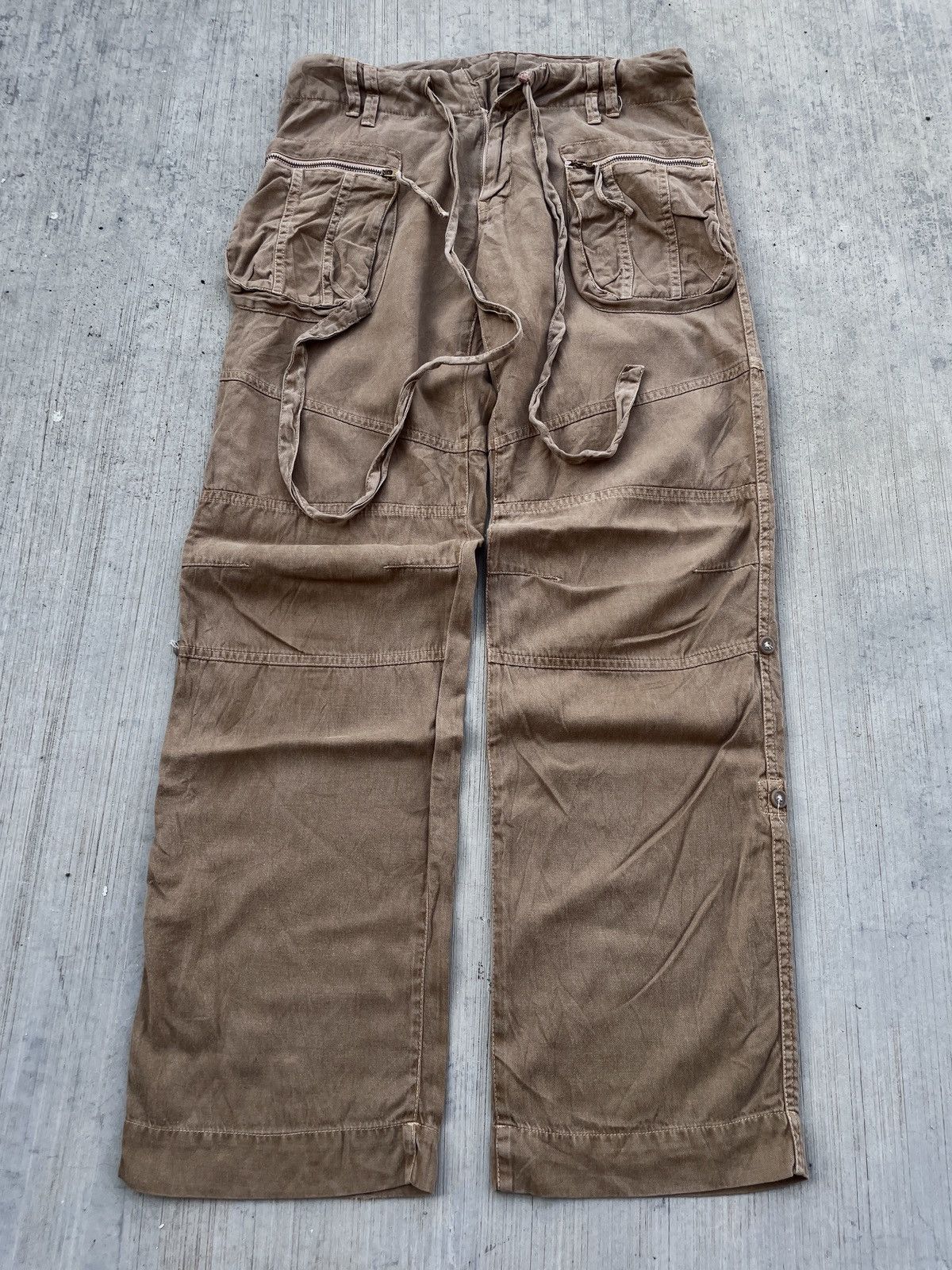 GOA G.O.A PARACHUTE CARGO MILITARY PANTS INSPIRED JAPANESE STYLE Size US 30 / EU 46 - 1 Thumbnail
