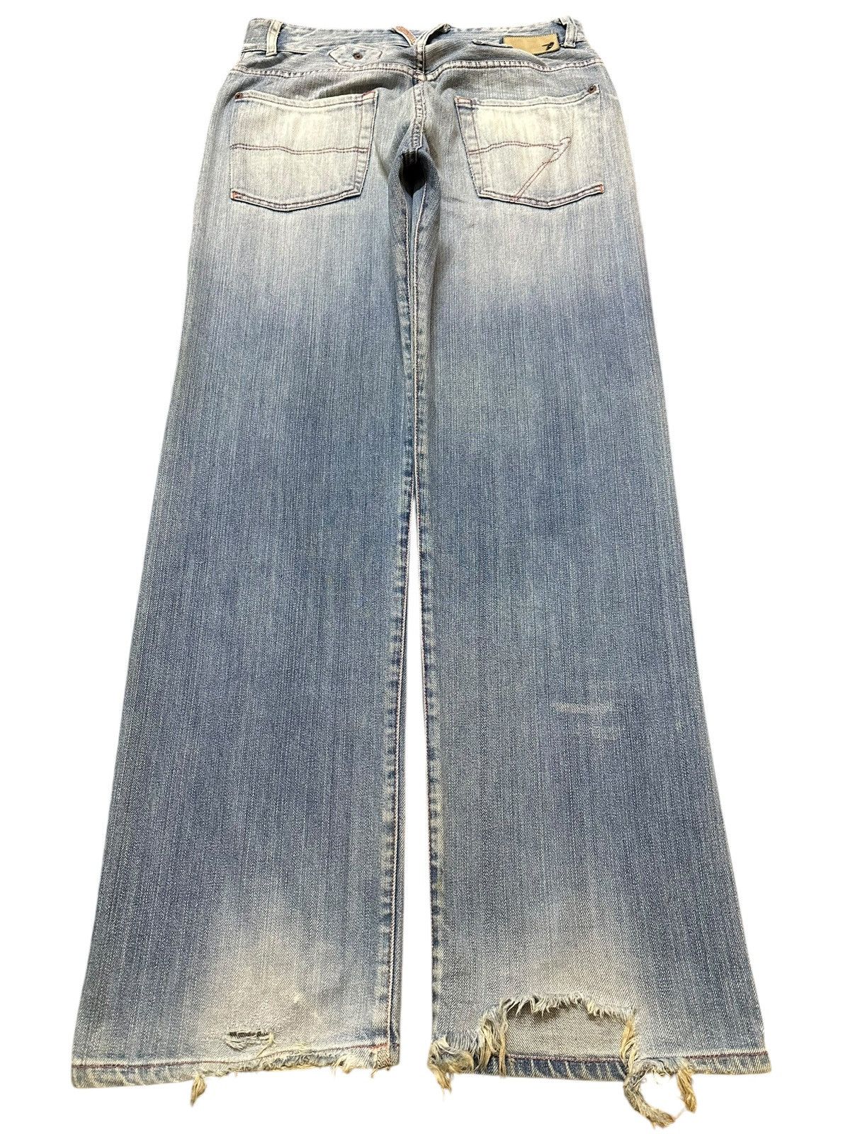 Diesel Vintage Diesel Blue Faded Wash Style Loose Jeans Size US 31 - 2 Thumbnail