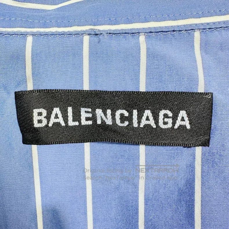 Balenciaga Balenciaga Color Blocked Striped Digital Print Logo Cotton Size XS / US 0-2 / IT 36-38 - 4 Thumbnail