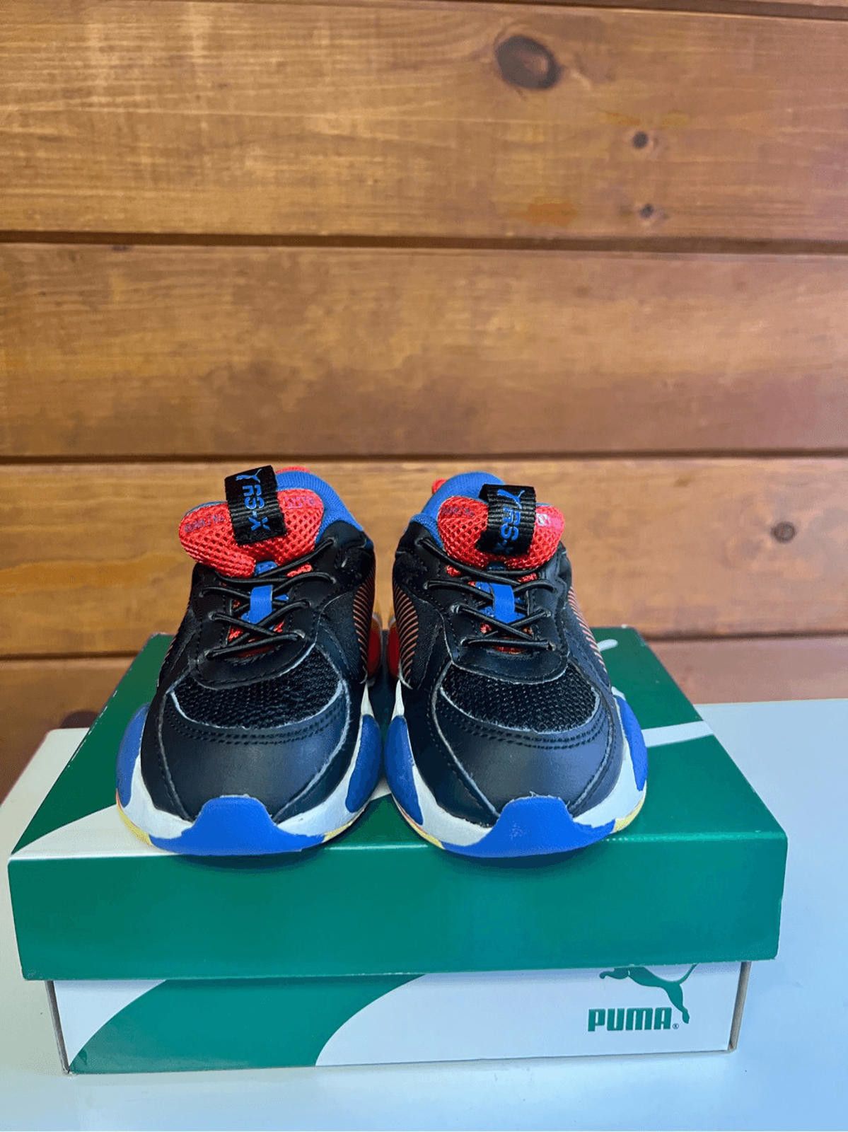 Puma Puma RS-X Core AC Infants 'Black Red Blue' 373093-06 Size 7C Size US 7 / EU 40 - 7 Thumbnail