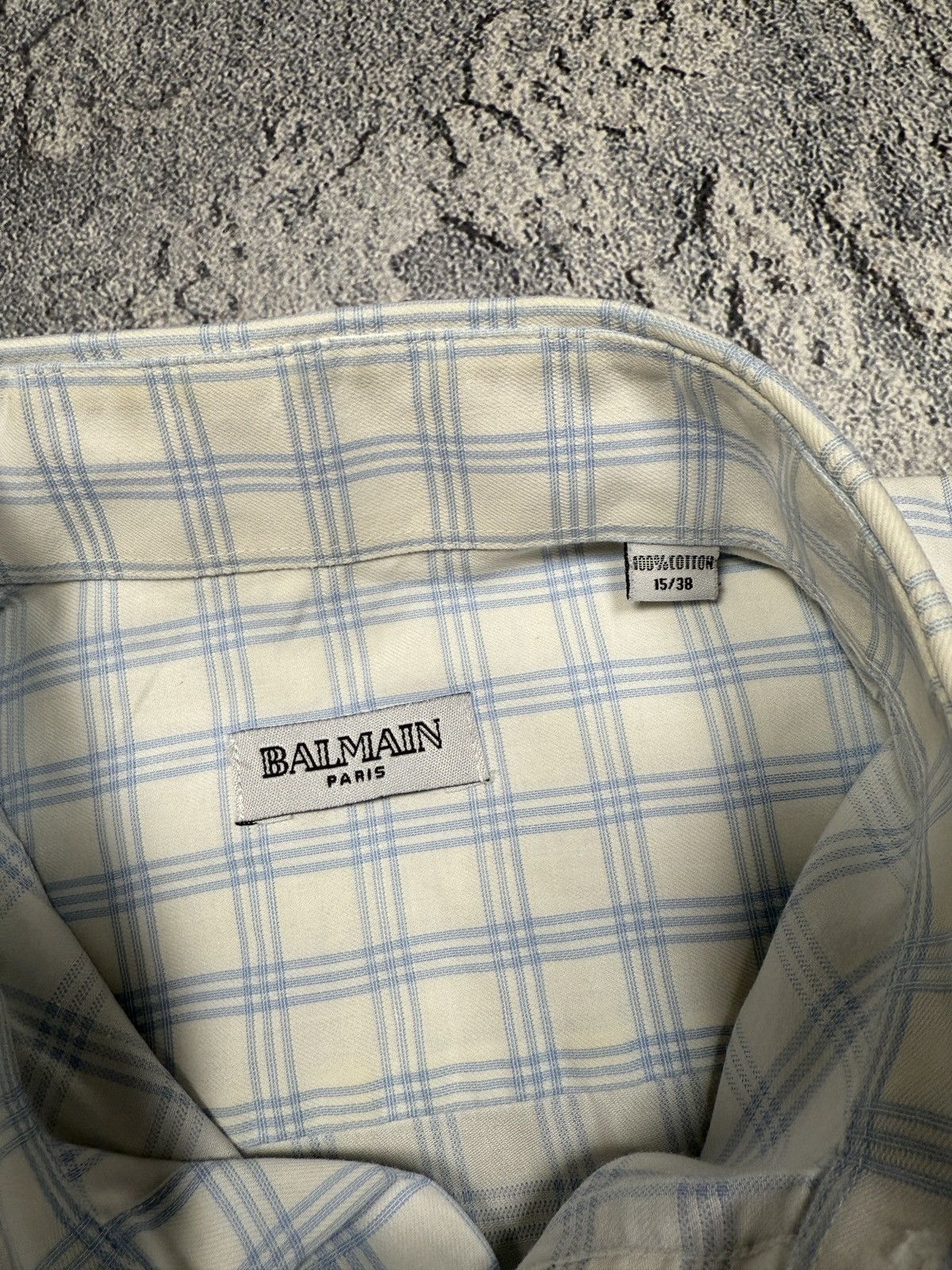 Balmain Vintage Balmain Shirt Size US L / EU 52-54 / 3 - 8 Thumbnail