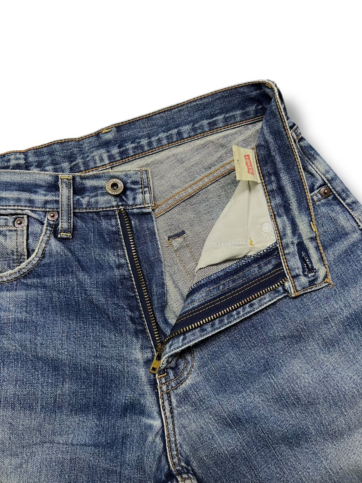 Baggy Vintage 90s Levi’s 504 japan - Faded Wash, Distressed