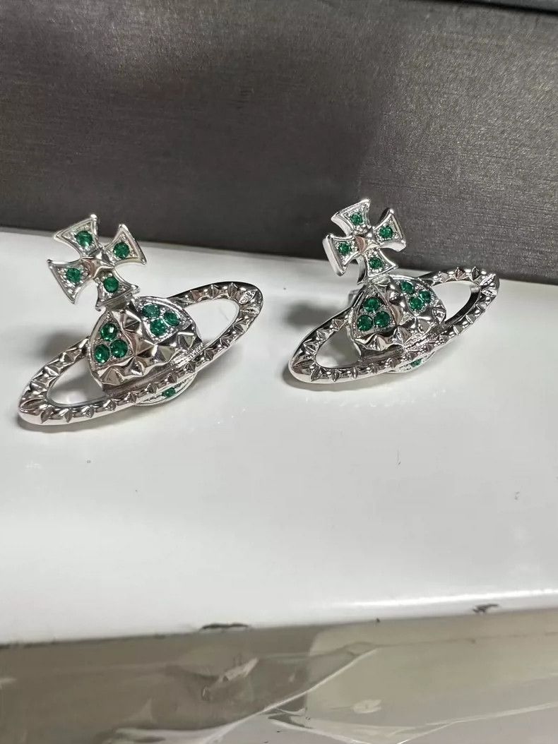 Vivienne Westwood Vivienne Westwood Saturn earring Size ONE SIZE - 2 Thumbnail