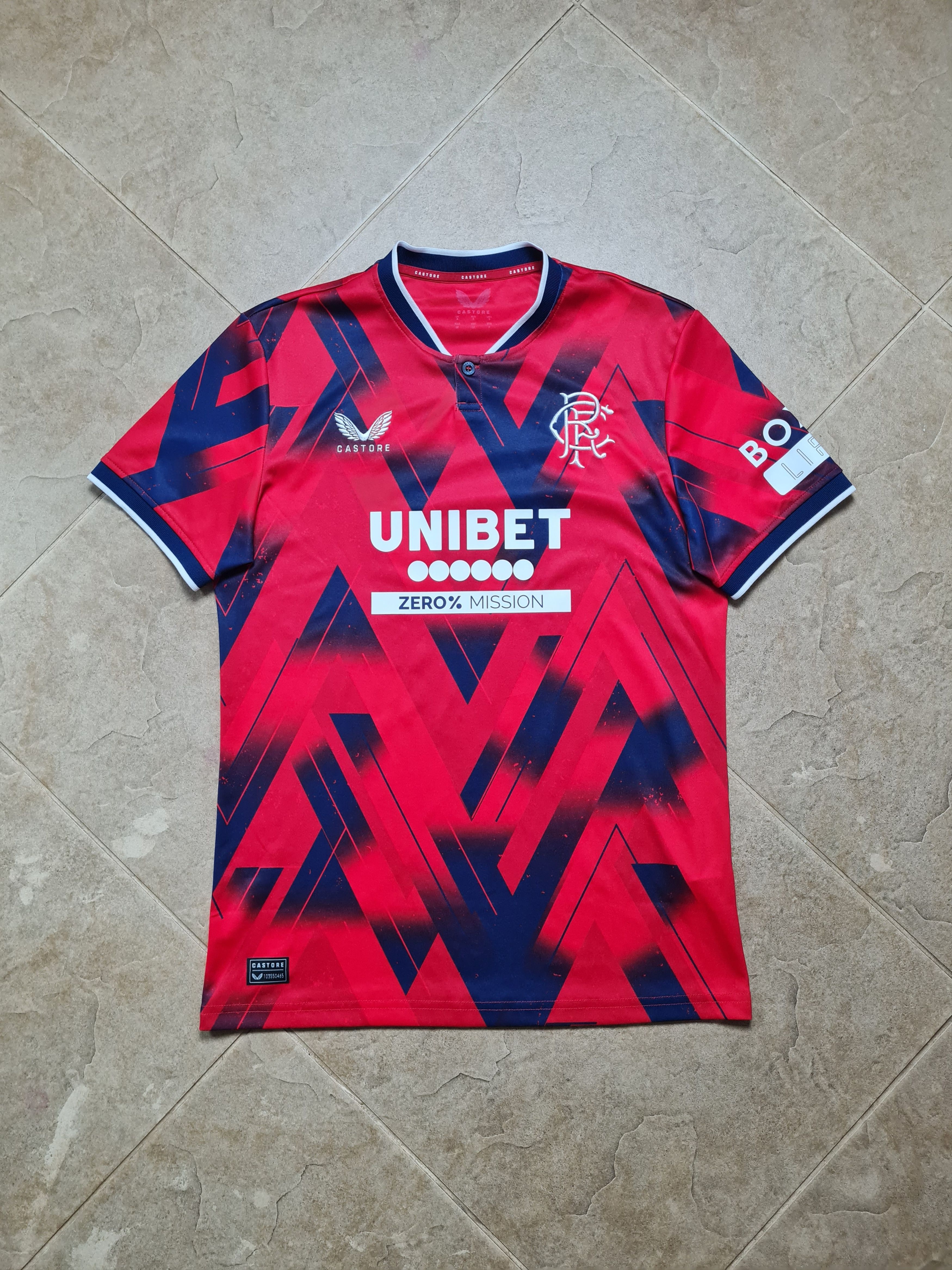 Castore Castore Glasgow Rangers Men's Fourth Shirt 2023/2024 Size US S / EU 44-46 / 1 - 1 Thumbnail