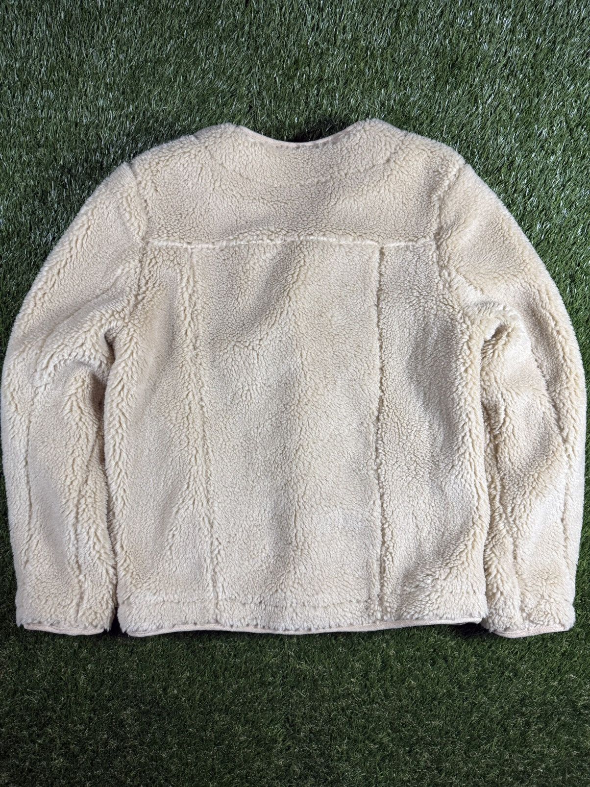 YITAI Y2k Yitai LA Fur Sherpa Winter Fleece Thick Cardigan Sweater Size US S / EU 44-46 / 1 - 3 Thumbnail