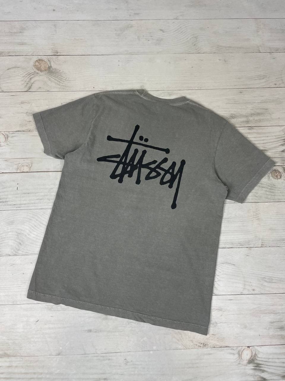 Vintage Stussy Big Logo T Shirt 90s Made In USA