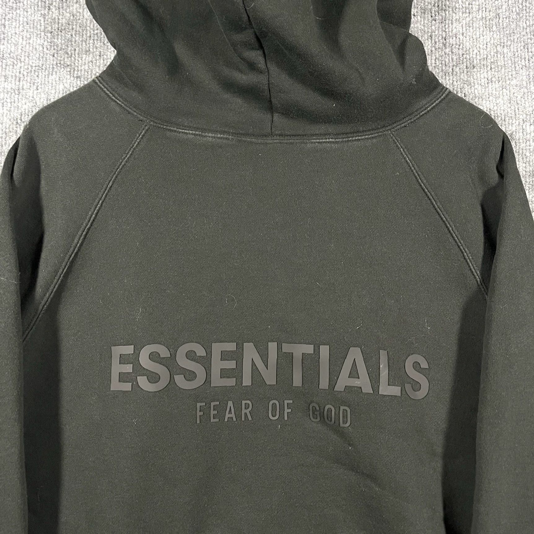 Fear of God Fear Of God Essentials Hoodie Sweatshirt Black Mens XL FOG Size US XL / EU 56 / 4 - 2 Thumbnail