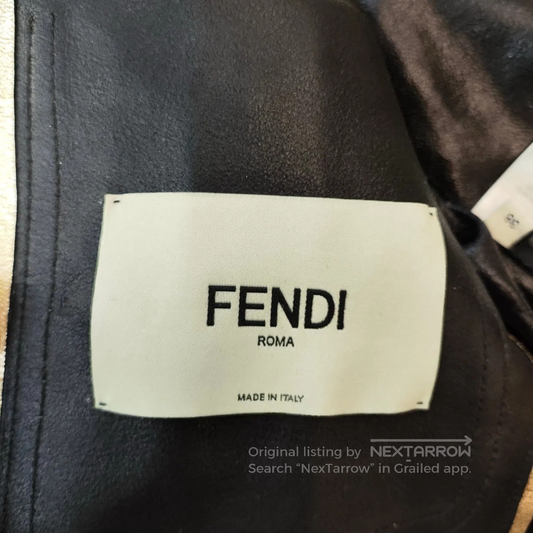 Fendi FENDI Gold Shimmer Jacket Size 38| Size XS / US 0-2 / IT 36-38 - 4 Thumbnail