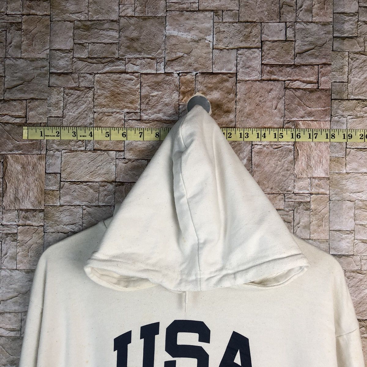 Japanese Brand Browny USA White Hoddie #A380 Size US M / EU 48-50 / 2 - 4 Thumbnail