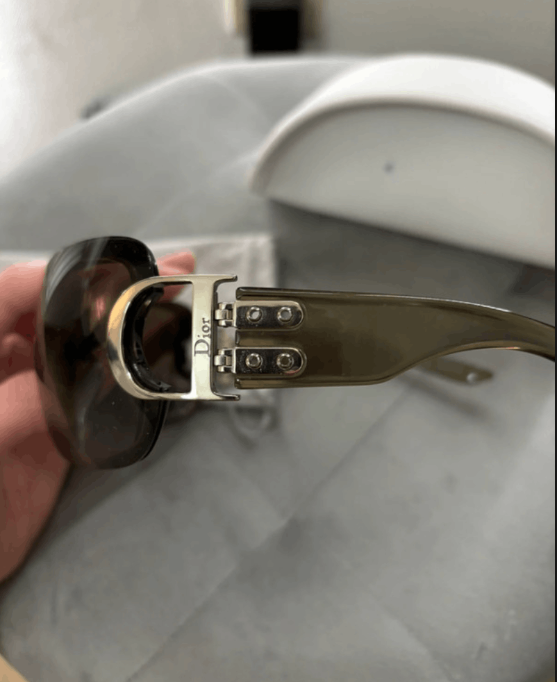 Dior × John Galliano × Vintage Christian Dior Sunglasses Airspeed Shield Mask Vintage Size ONE SIZE - 1 Thumbnail