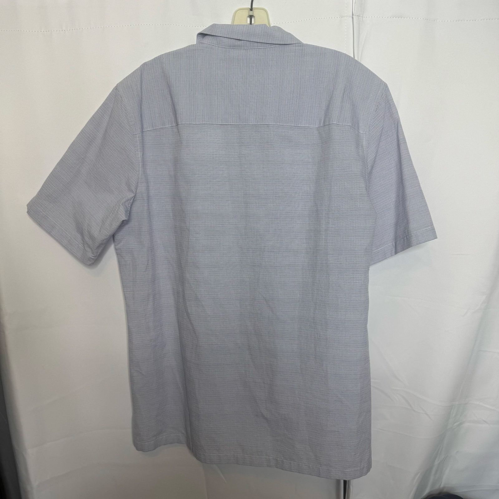 Theory Theory Wyoming SS Breeze Multi Textured Cotton Shirt L NWT Size US L / EU 52-54 / 3 - 2 Thumbnail