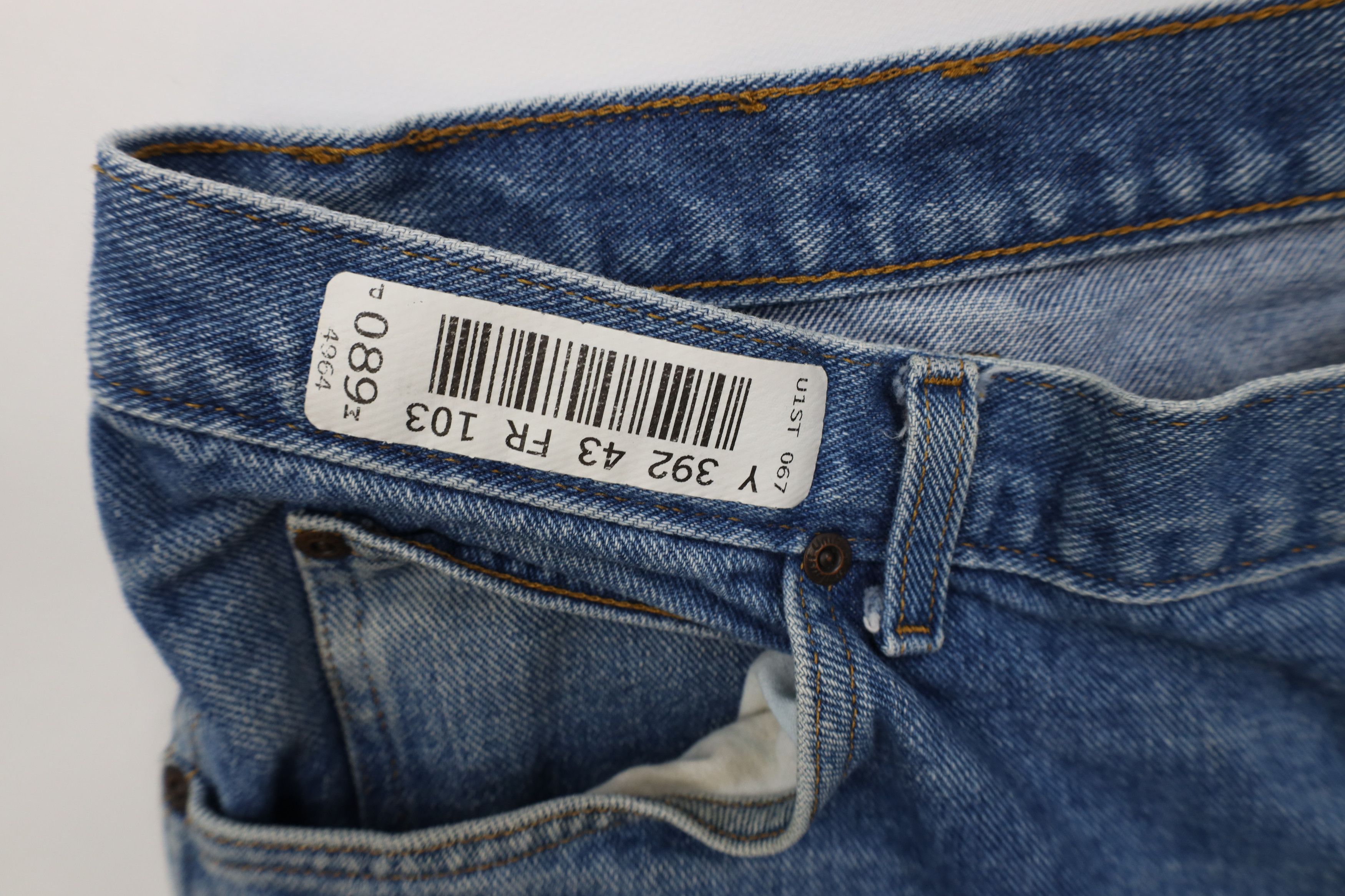 Vintage Vintage 90s Y2K Streetwear Relaxed Fit Denim Jeans Blue Size US 40 / EU 56 - 9 Thumbnail