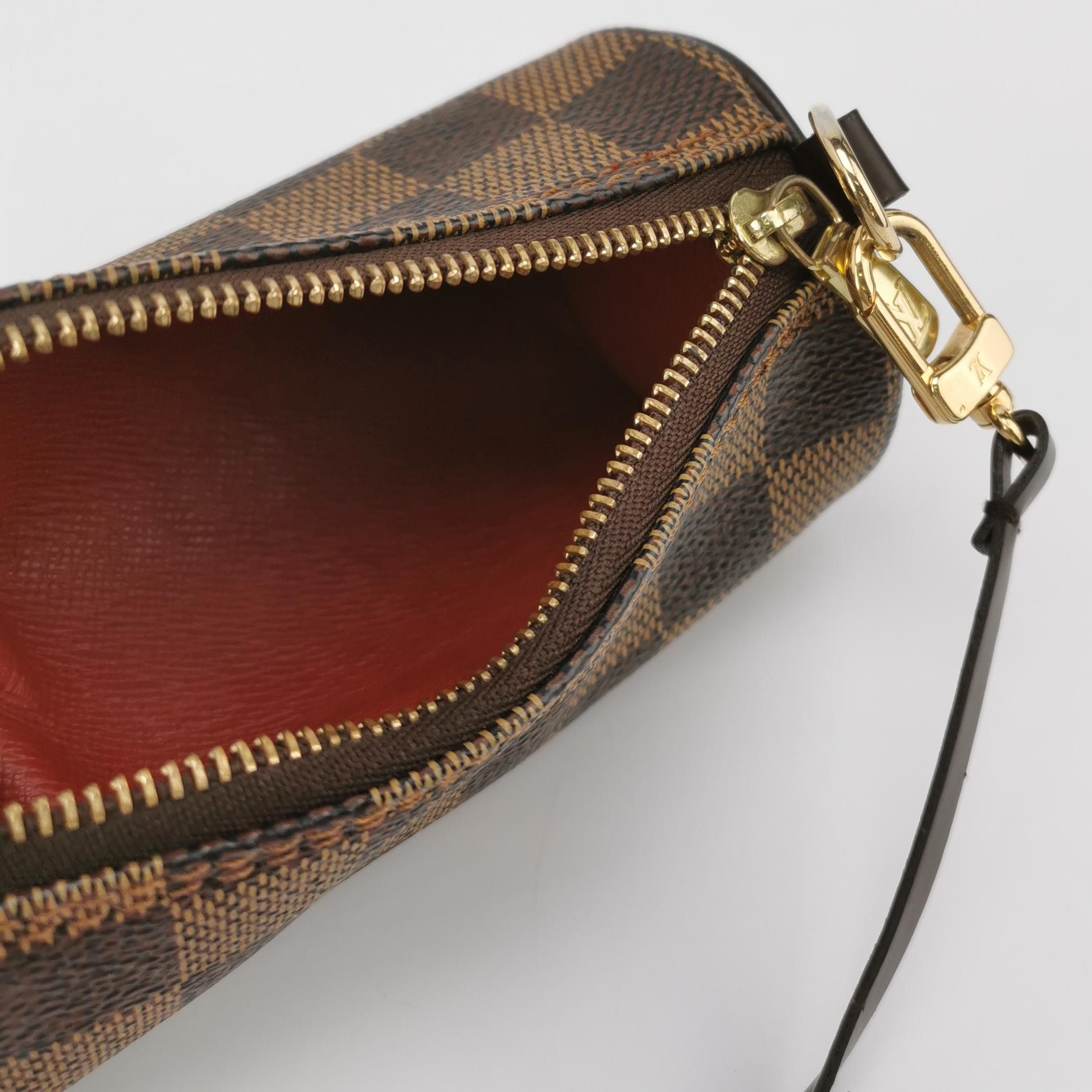Louis Vuitton Louis Vuitton (LV) Papillon Mini Leather Checkerboard Drum Size ONE SIZE - 2 Thumbnail