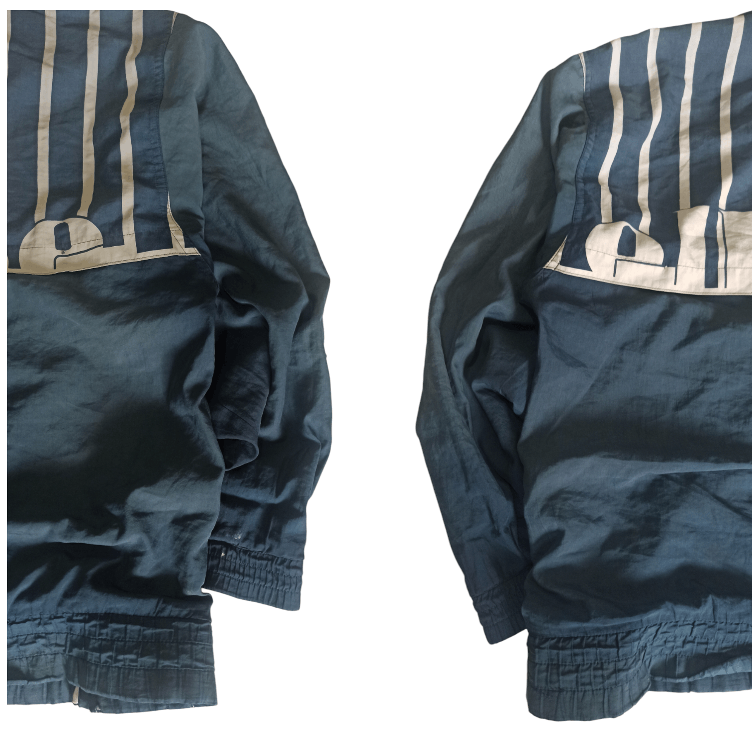 Ellesse × Vintage Rare🔥Vintage Ellesse Big Back Brand Print Full Jacket Size US XL / EU 56 / 4 - 7 Thumbnail