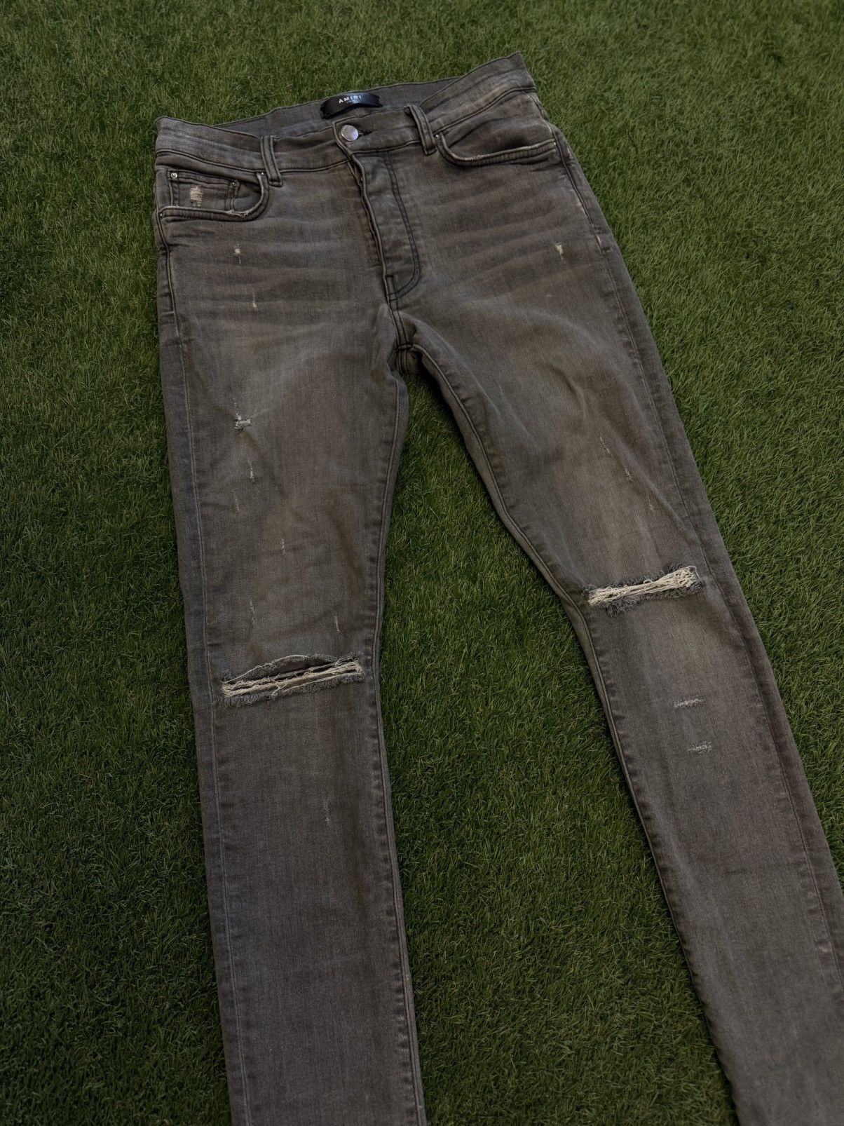 Amiri Amiri Jeans Grey Casual Pants Size 30 Clean 🧼 Size US 30 / EU 46 - 4 Thumbnail