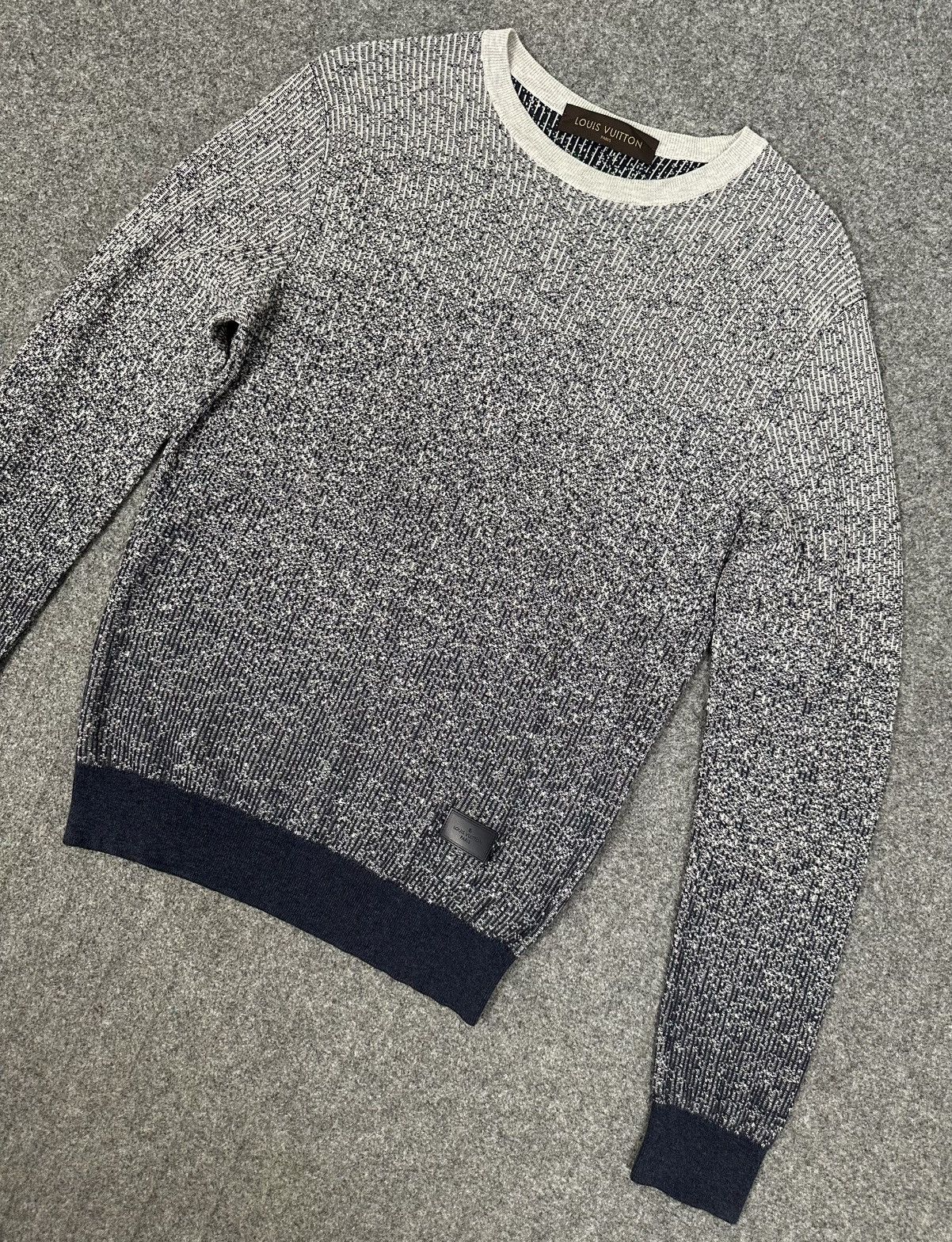 Kim Jones × Louis Vuitton Louis Vuitton - Kim Jones S/S14 - Space Effect Knit Sweater Size US XS / EU 42 / 0 - 2 Thumbnail