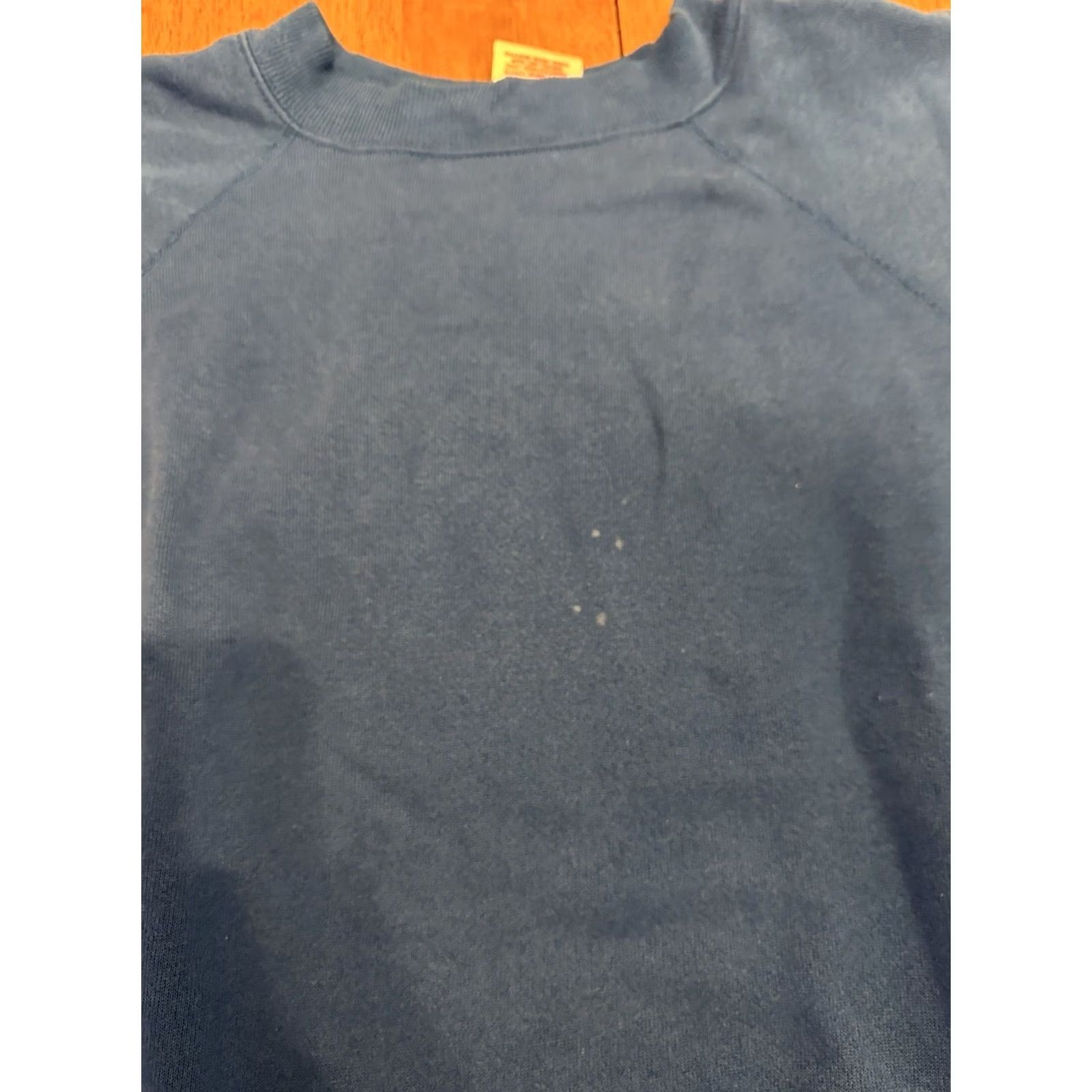 Hanes VINTAGE Hanes Sweatshirt Blue Large 80s Crewneck Mens Size US L / EU 52-54 / 3 - 2 Thumbnail
