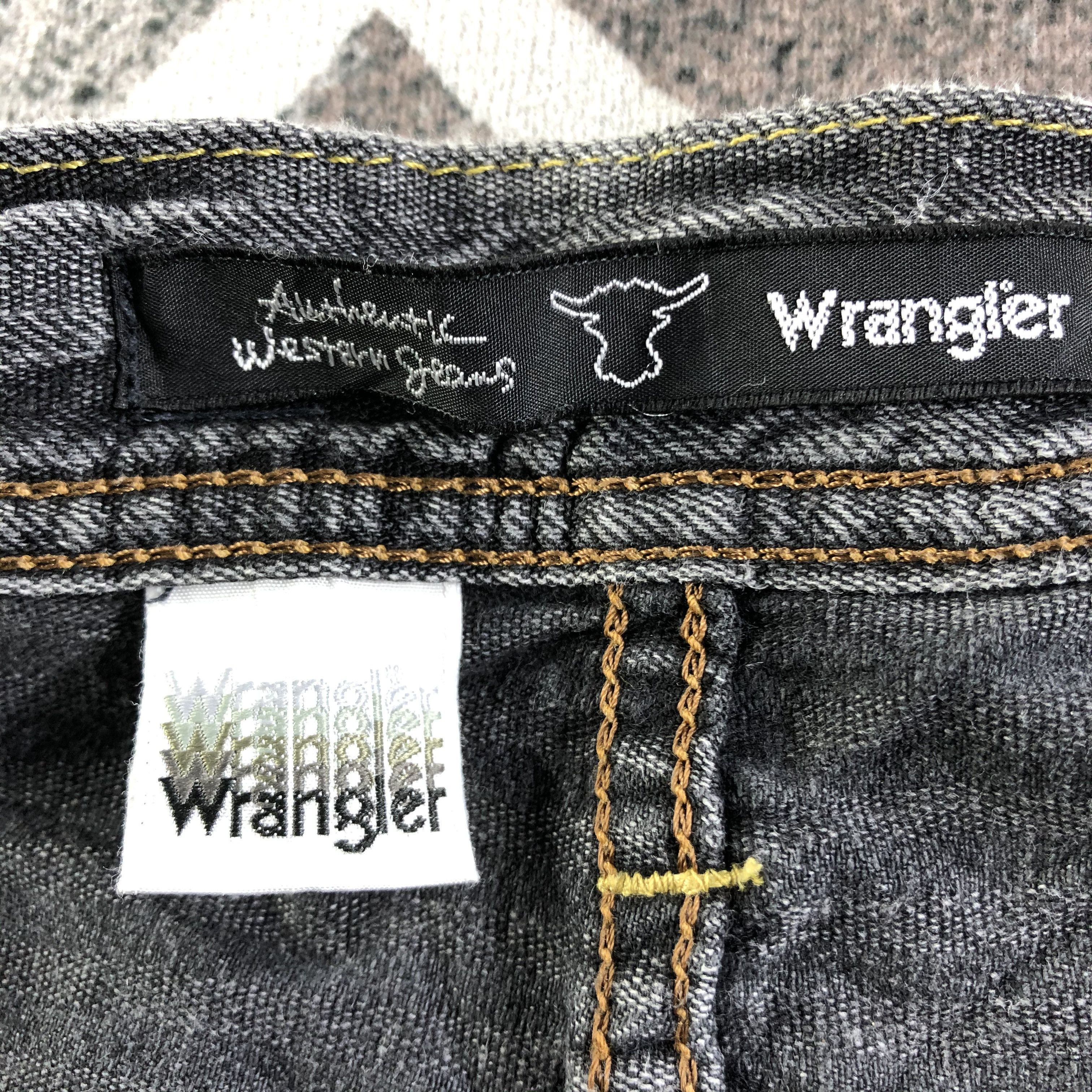 Vintage Vintage Wrangler Jeans Faded Black Denim KJ3009 Size US 36 / EU 52 - 11 Thumbnail