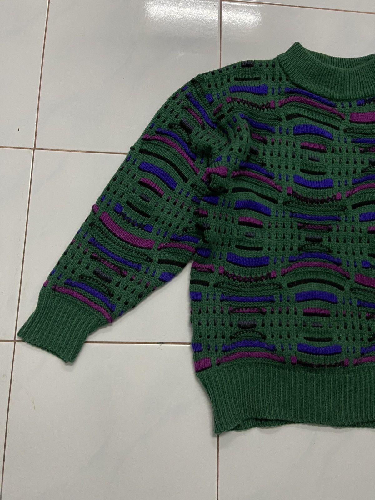 Designer × Japanese Brand × Vintage 80s COOGI STYLE KNITWEAR RARE DESIGN Size US M / EU 48-50 / 2 - 4 Thumbnail