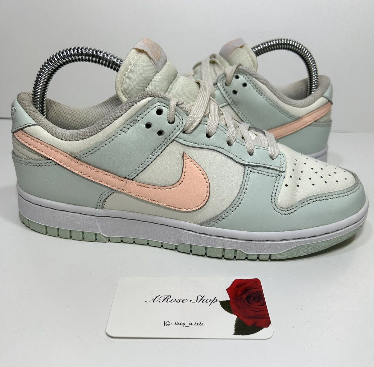 Nike Dunk Low 'Barely Green' (DD1503 104) Shoes Size: W