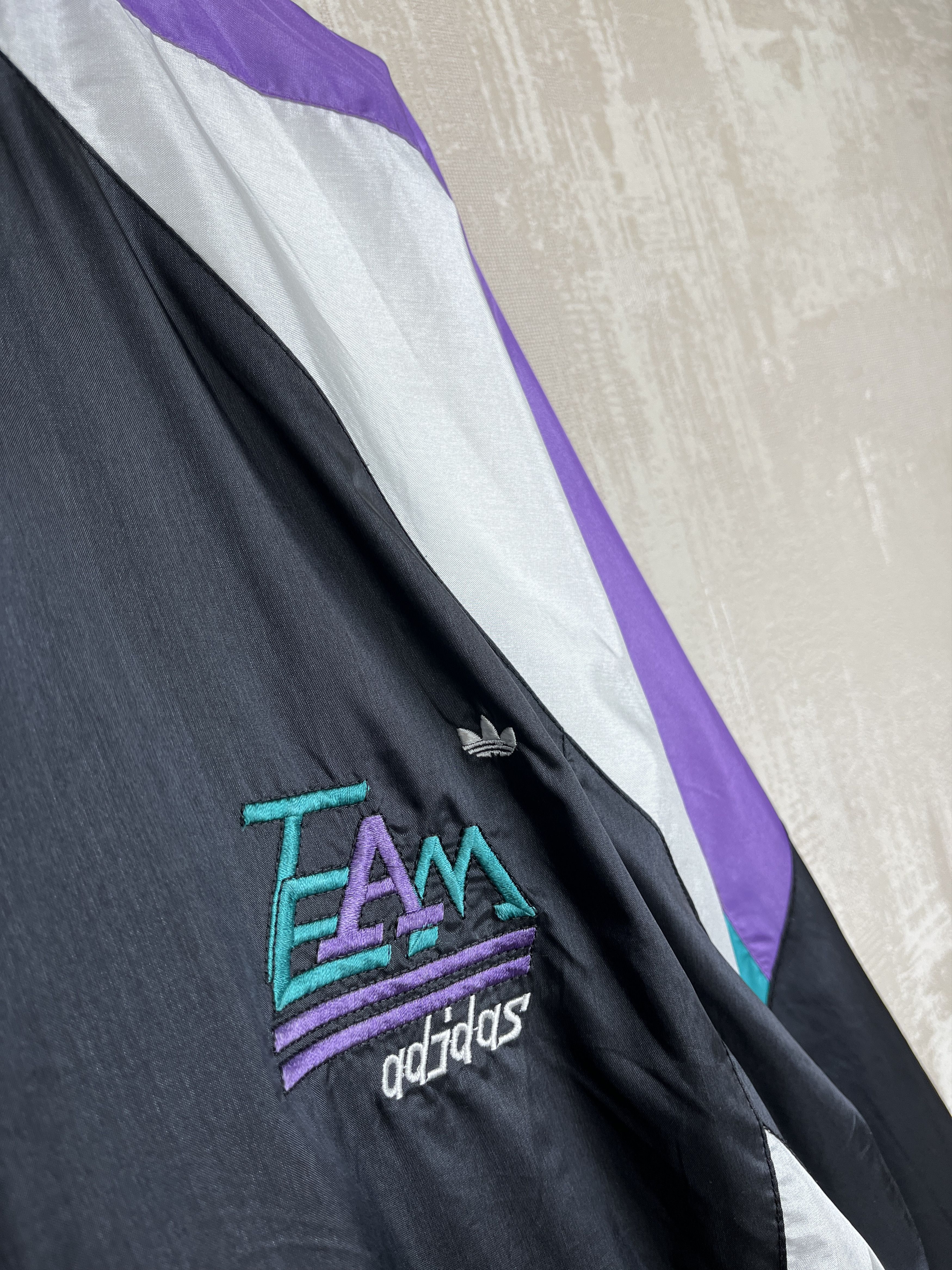 Adidas 90's Adidas Team Vintage Track Jacket Tracksuit Top Size US XL / EU 56 / 4 - 5 Thumbnail