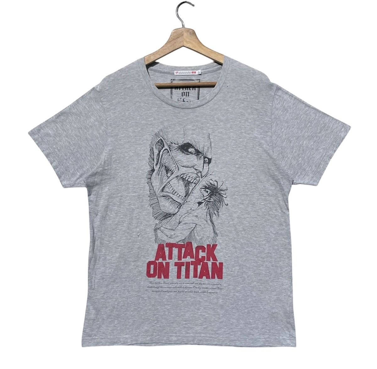 Vintage 🔥Accept Binding Offer🔥 Attack On Titan Size US M / EU 48-50 / 2 - 1 Thumbnail
