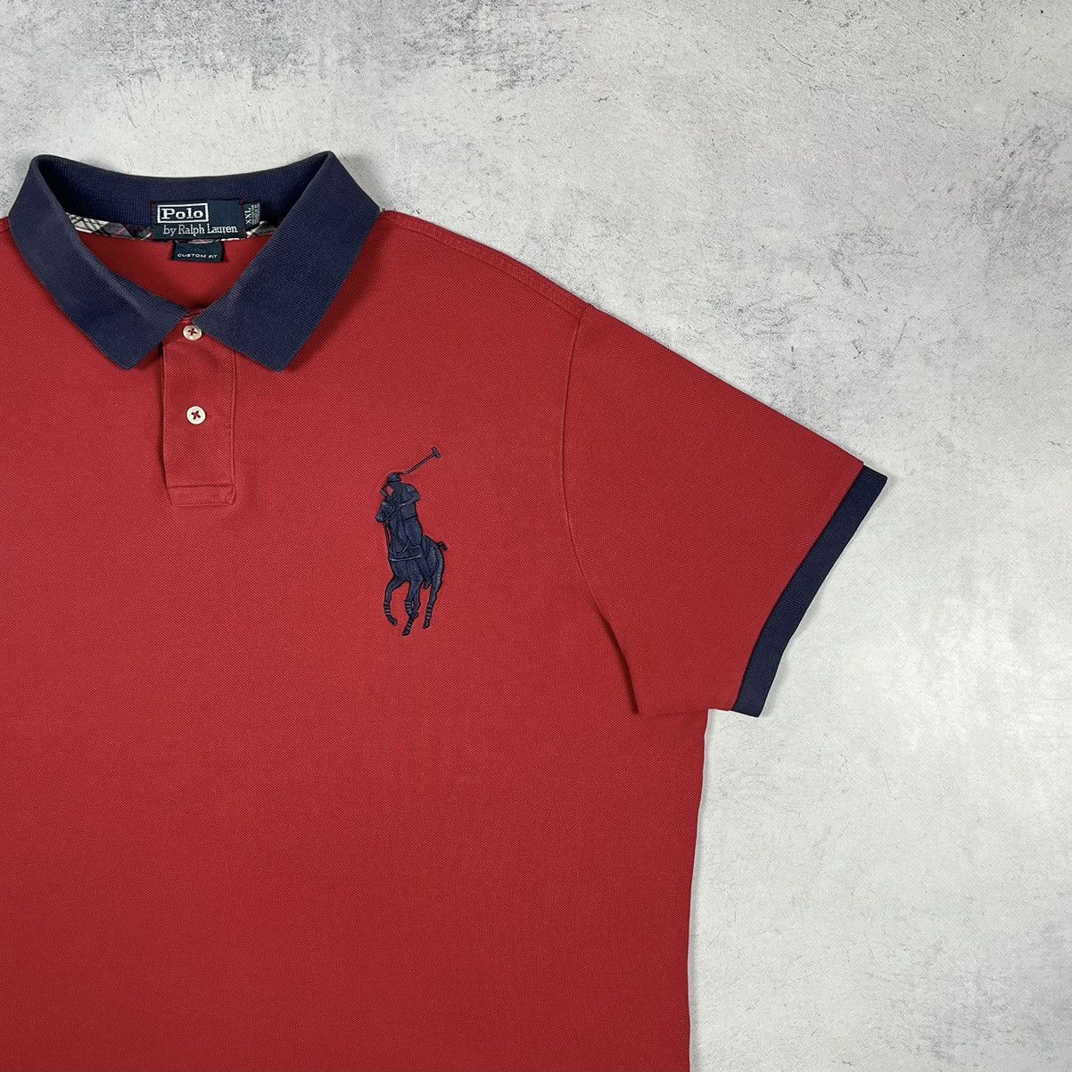 Polo Ralph Lauren Vintage Polo Ralph Lauren 3 Big Logo rugby Polo Shirt 00’s Size US XL / EU 56 / 4 - 3 Thumbnail
