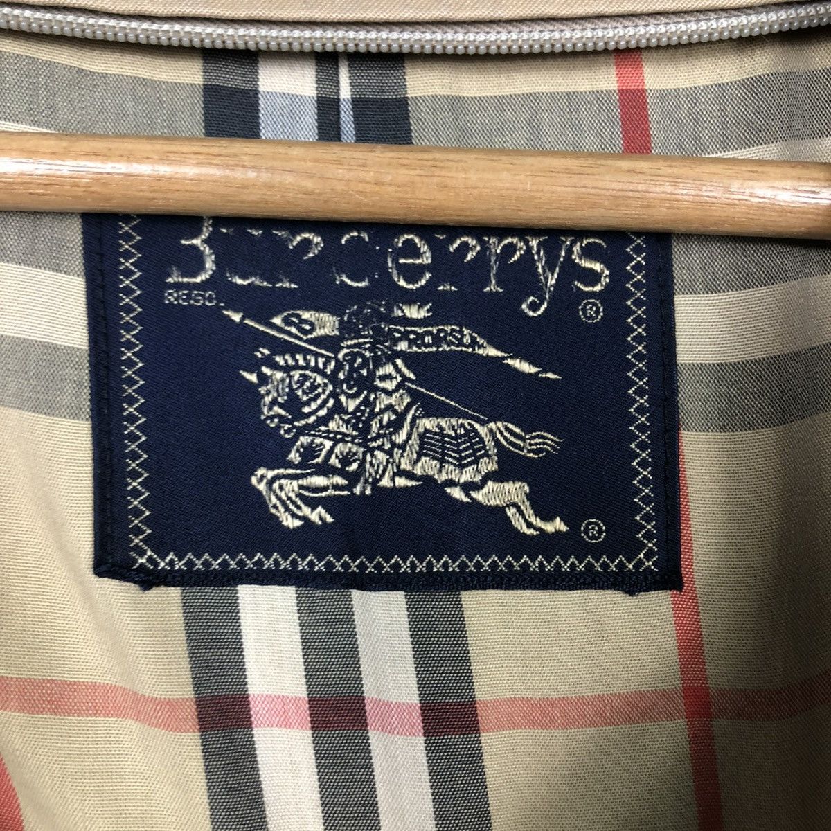 Burberry × Vintage 🔥VINTAGE LONG JACKET BURBERRYS NOVA CHECK BLANKET LINING Size US M / EU 48-50 / 2 - 18 Thumbnail
