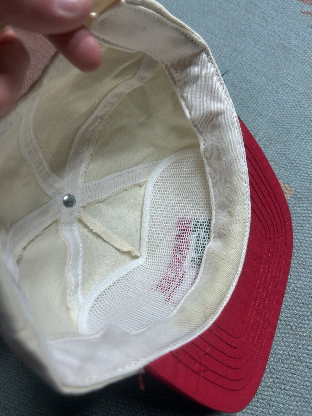 Vintage Vtg SnapBac hat Harness Xtra 5.6L herbicide farm made in USA Size ONE SIZE - 6 Thumbnail