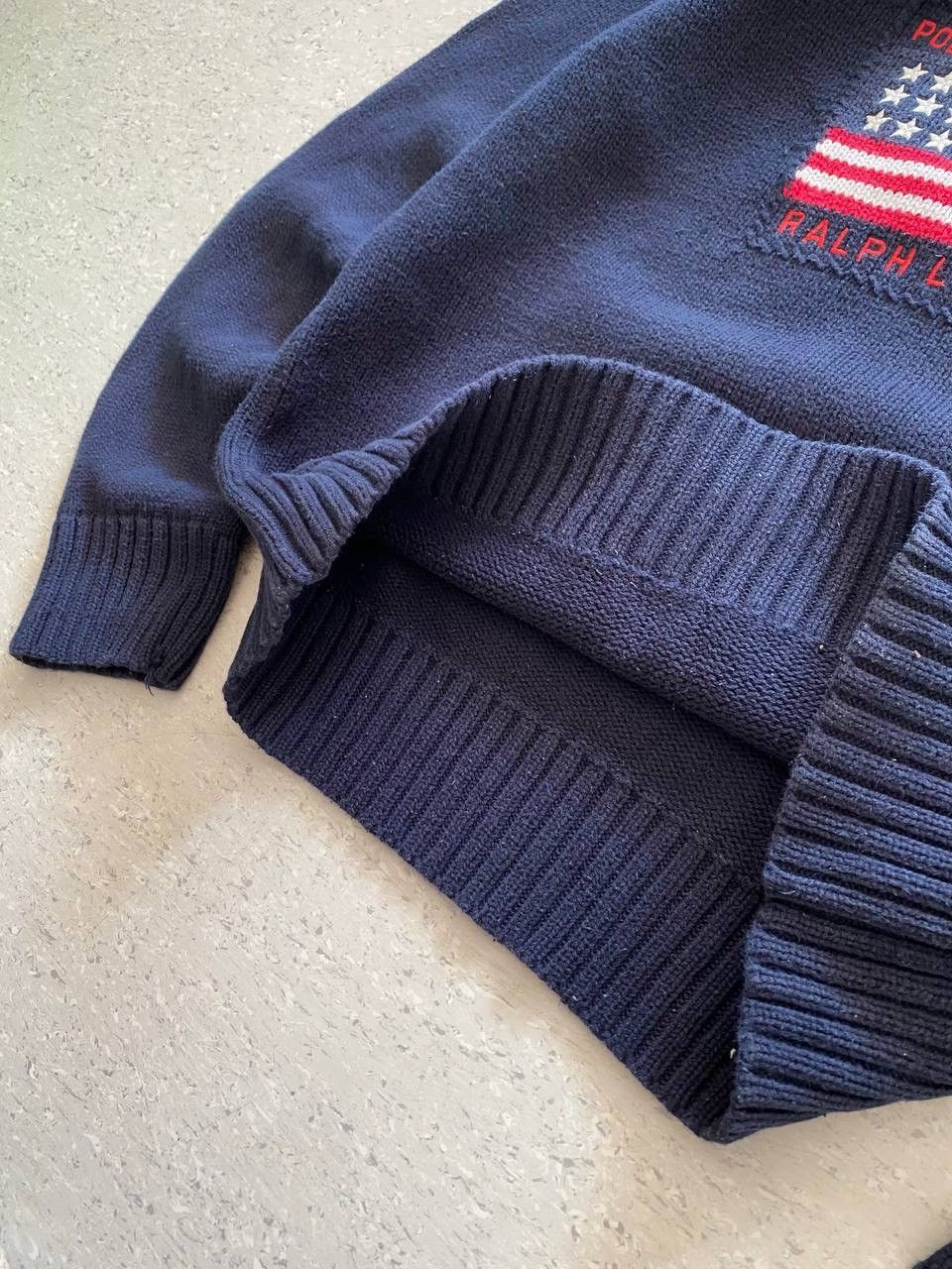 Polo Ralph Lauren × Vintage 00s Polo Ralph Lauren Sweater Streetwear Big Logo Vintage Size M / US 6-8 / IT 42-44 - 5 Thumbnail