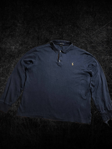 Polo Ralph Lauren Vintage 90s Polo Ralph Lauren Classic Logo Polo long sleeve Size US L / EU 52-54 / 3 - 1 Thumbnail